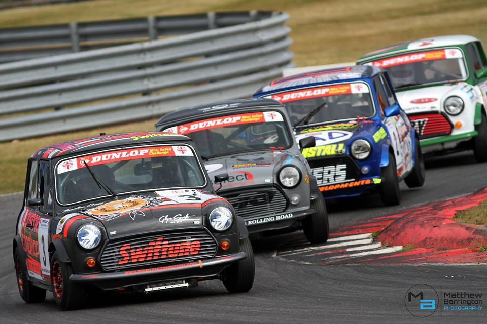 Last Lap Battle For The Win For Marchand Driver Charlie Budd!