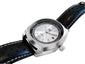 Silver Dial Driver, Black Strap