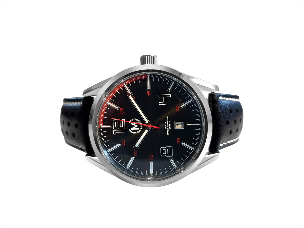 Sportline, Black And Red Strap