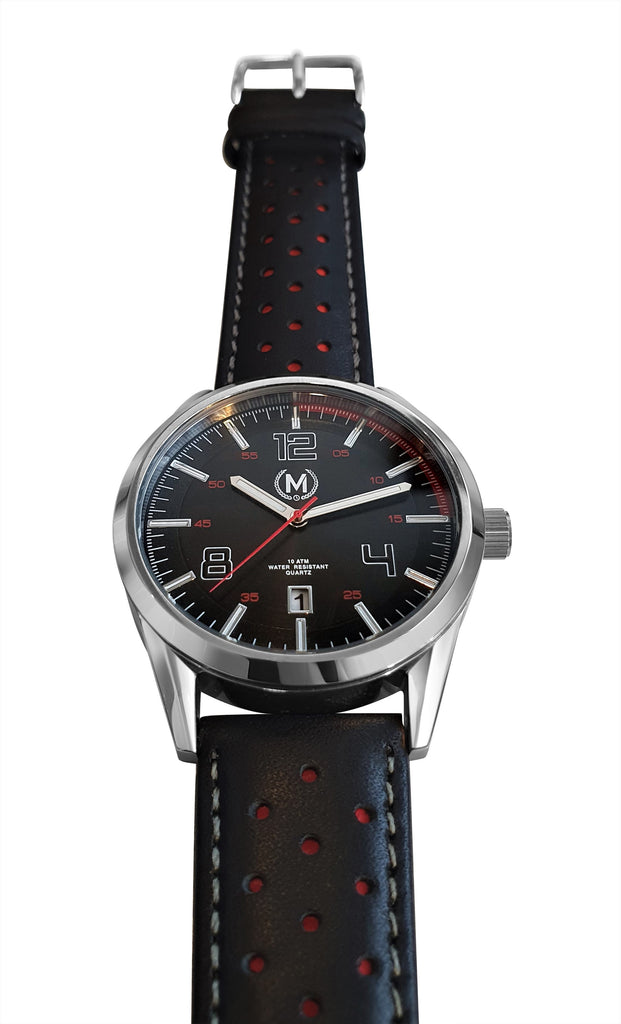 Sportline, Black And Red Strap