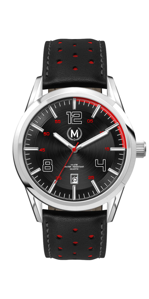 Sportline, Black And Red Strap