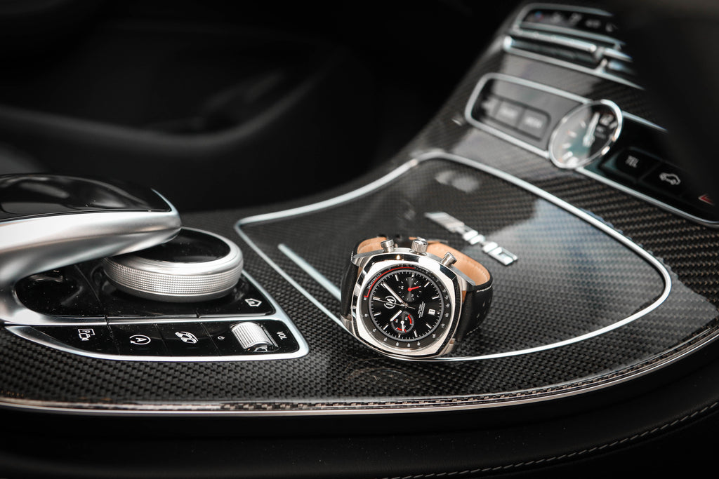 Classic Driver Chronograph, Black Strap