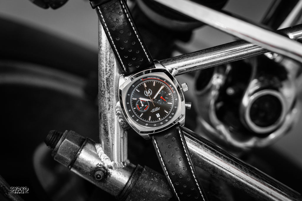 Classic Driver Chronograph, Black Strap