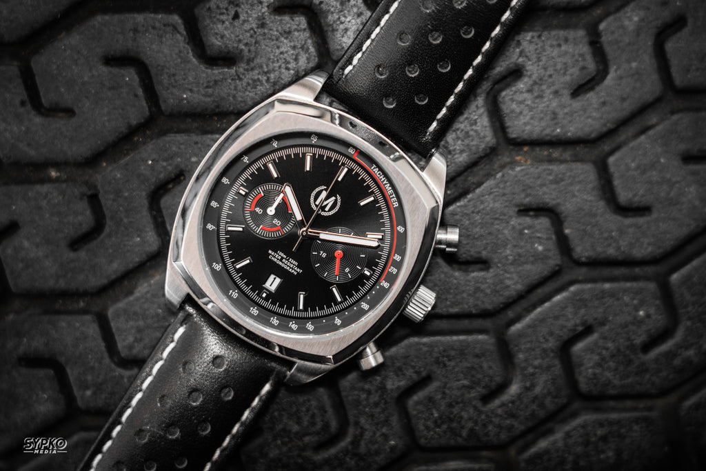 Classic Driver Chronograph, Black Strap