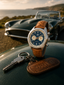 Driver Chronograph MKII Quartz, Blue Reverse Panda Tan Strap (PRE-ORDER NOW)