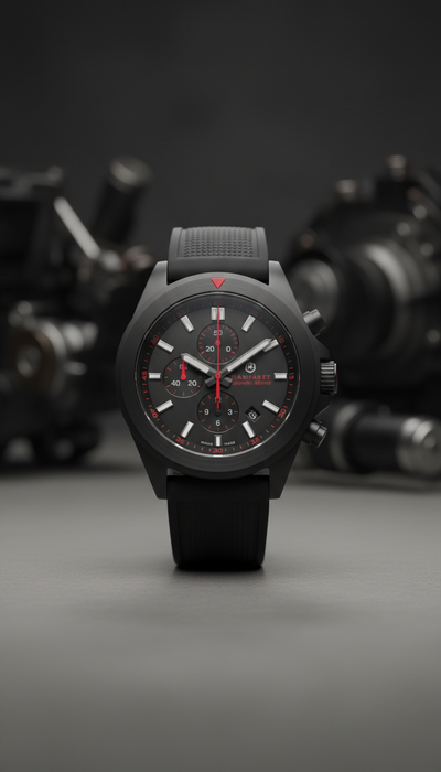 Automatic Chronograph In Car-Inspired Box