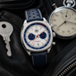 Driver Chronograph MKII Quartz, Blue Panda (COMING EARLY 2027)