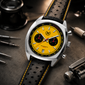 Driver Chronograph MKII Quartz, Yellow Reverse Panda (COMING EARLY 2027)