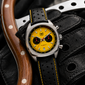 Driver Chronograph MKII Quartz, Yellow Reverse Panda (COMING EARLY 2027)