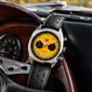 Driver Chronograph MKII Quartz, Yellow Reverse Panda (COMING EARLY 2027)