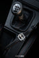 Black And Orange Leather Rally Watch Strap