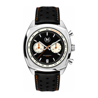 Driver Chronograph MKII Meca-Quartz, Black Reverse Panda