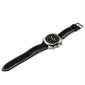 BLACK LEATHER RALLY WATCH STRAP - Marchand Watch Company