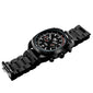 BLACK DRIVER CHRONOGRAPH, METAL STRAP - Marchand Watch Company